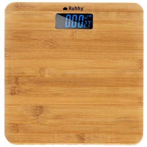 Waga łazienkowa LCD- drewniana Ruhhy 22522 Waga łazienkowa LCD- drewniana Ruhhy 22522