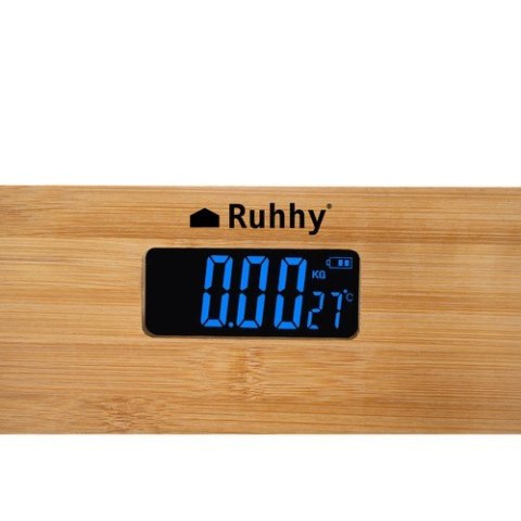 Waga łazienkowa LCD- drewniana Ruhhy 22522 Waga łazienkowa LCD- drewniana Ruhhy 22522