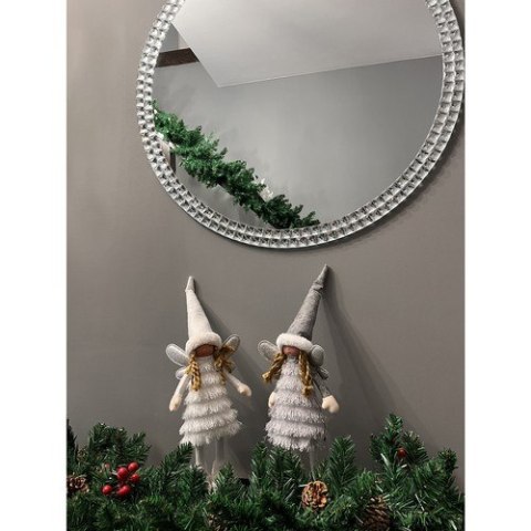 Wróżka- figurka świąteczna szara Ruhhy 22343 Wróżka- figurka świąteczna szara Ruhhy 22343