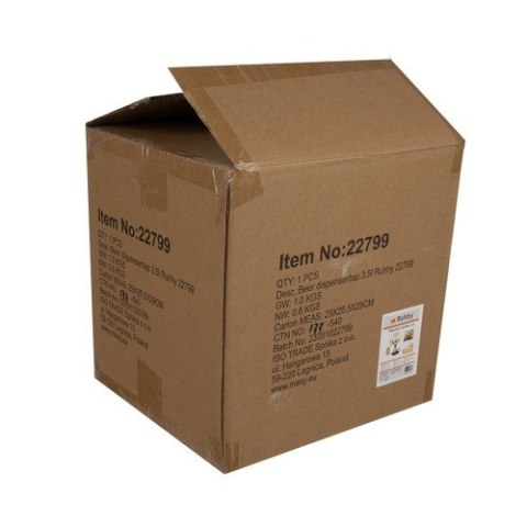 Dystrybutor/ nalewak do piwa 3.5l Ruhhy 22799 Dystrybutor/ nalewak do piwa 3.5l Ruhhy 22799