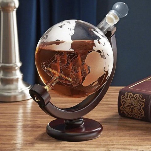 Karafka- globus- zestaw do whisky Malatec 22553 Karafka- globus- zestaw do whisky Malatec 22553
