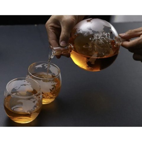 Karafka- globus- zestaw do whisky Malatec 22553 Karafka- globus- zestaw do whisky Malatec 22553