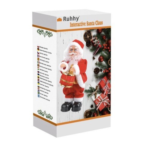 Mikołaj grający- figurka 30cm Ruhhy 22162 Mikołaj grający- figurka 30cm Ruhhy 22162