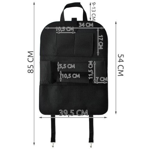 Organizer na fotel samochodowy- filc Xtrobb 22849 Organizer na fotel samochodowy- filc Xtrobb 22849