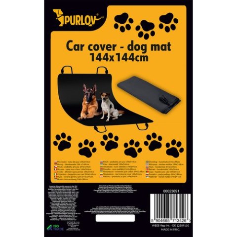 Pokrowiec- mata dla psa 144x144cm Purlov 23691 Pokrowiec- mata dla psa 144x144cm Purlov 23691