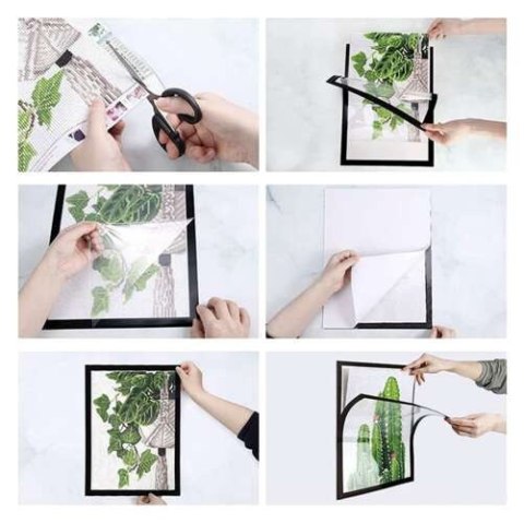 RAMKA MAGNETYCZNA IDEALNIE DOPASOWANA DO DIAMOND PAINTING W ROZMIARZE 30 x 40 cm RAMKA MAGNETYCZNA IDEALNIE DOPASOWANA DO DIAMOND PAINTING W ROZMIARZE 30 x 40 cm
