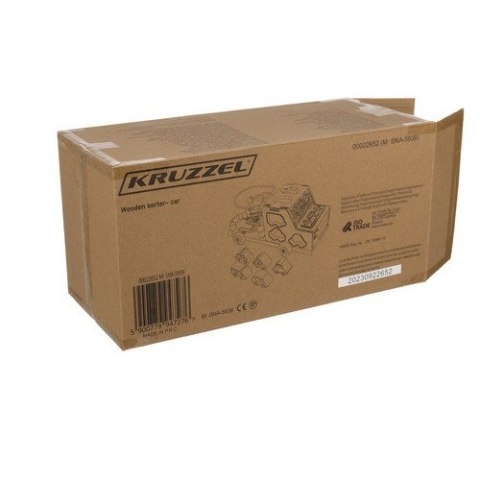 Sorter- auto drewniane Kruzzel 22652 Sorter- auto drewniane Kruzzel 22652