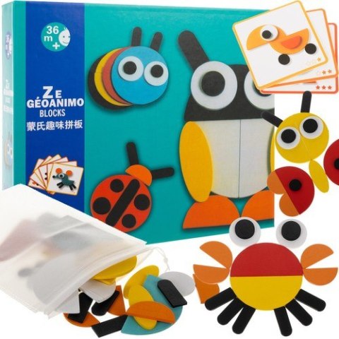 Układanka drewniana- puzzle Kruzzel 22426 Układanka drewniana- puzzle Kruzzel 22426