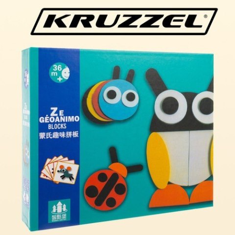 Układanka drewniana- puzzle Kruzzel 22426 Układanka drewniana- puzzle Kruzzel 22426