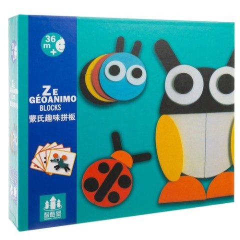 Układanka drewniana- puzzle Kruzzel 22426 Układanka drewniana- puzzle Kruzzel 22426