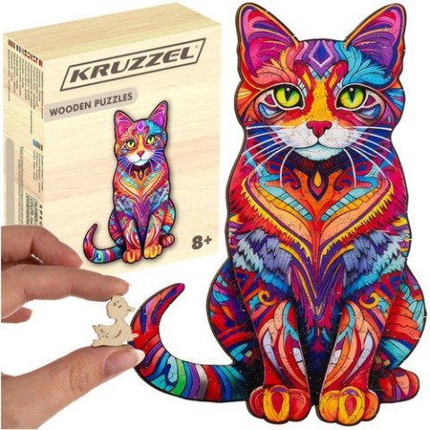 Układanka drewniana- puzzle Kruzzel 22878 Układanka drewniana- puzzle Kruzzel 22878