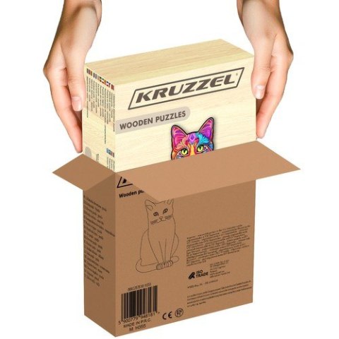 Układanka drewniana- puzzle Kruzzel 22878 Układanka drewniana- puzzle Kruzzel 22878