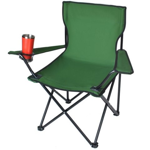 Krzesło wędkarskie zielone K23676 Krzesło wędkarskie zielone K23676