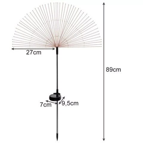 Lampa ogrodowa solarna- dmuchawce Gardlov 23561 Lampa ogrodowa solarna- dmuchawce Gardlov 23561