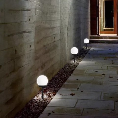 Lampa ogrodowa solarna- kula zestaw 6szt. 23562 Lampa ogrodowa solarna- kula zestaw 6szt. 23562