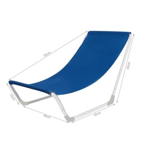 Leżak plażowy - turystyczny składany 23563 Leżak plażowy - turystyczny składany 23563