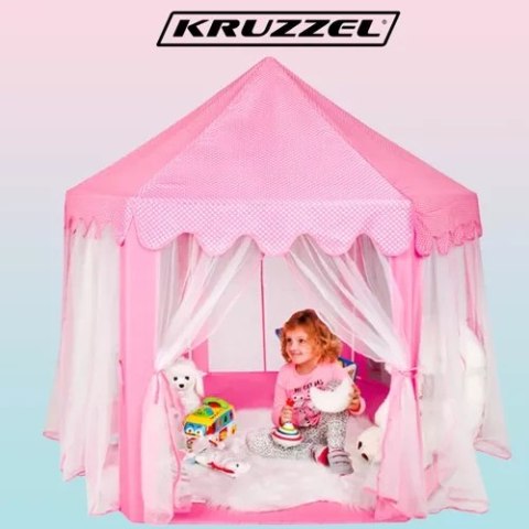 Namiot dla dzieci różowy Kruzzel 23869 Namiot dla dzieci różowy Kruzzel 23869