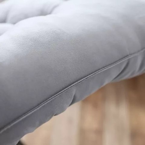 Poduszka pikowana na leżak ogrodowy szara 23490 Poduszka pikowana na leżak ogrodowy szara 23490