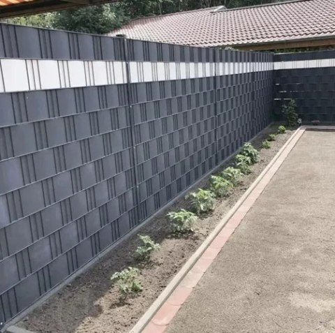 Taśma ogrodzeniowa 19cmx26m 700g/m2 antracyt 23909 Taśma ogrodzeniowa 19cmx26m 700g/m2 antracyt 23909