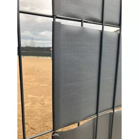 Taśma ogrodzeniowa 19cmx35m 450g/m2 antracyt 23696 Taśma ogrodzeniowa 19cmx35m 450g/m2 antracyt 23696