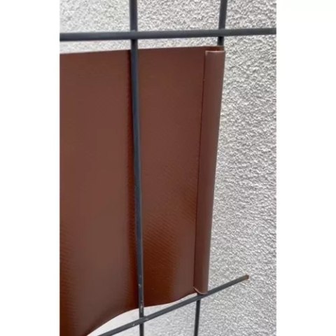 Taśma ogrodzeniowa 19cmx35m 450g/m2 brązowa 23702 Taśma ogrodzeniowa 19cmx35m 450g/m2 brązowa 23702