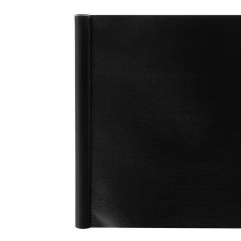 Taśma ogrodzeniowa 19cmx35m 450g/m2 czarna 23698 Taśma ogrodzeniowa 19cmx35m 450g/m2 czarna 23698