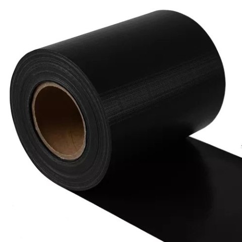 Taśma ogrodzeniowa 19cmx35m 450g/m2 czarna 23698 Taśma ogrodzeniowa 19cmx35m 450g/m2 czarna 23698