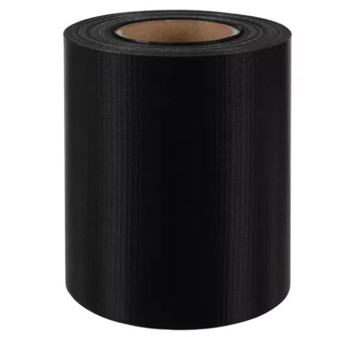 Taśma ogrodzeniowa 19cmx35m 450g/m2 czarna 23698 Taśma ogrodzeniowa 19cmx35m 450g/m2 czarna 23698