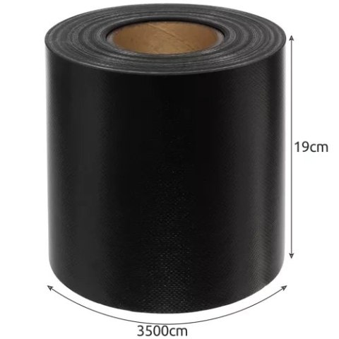 Taśma ogrodzeniowa 19cmx35m 630g/m2 antracyt 23703 Taśma ogrodzeniowa 19cmx35m 630g/m2 antracyt 23703