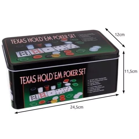 Zestaw do pokera TEXAS 23539 Zestaw do pokera TEXAS 23539