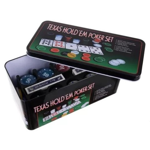 Zestaw do pokera TEXAS 23539 Zestaw do pokera TEXAS 23539