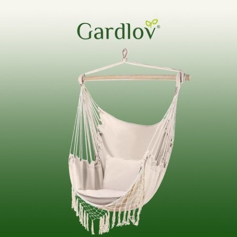 Hamak - krzesło brazylijskie beżowe Gardlov 23670 Hamak - krzesło brazylijskie beżowe Gardlov 23670