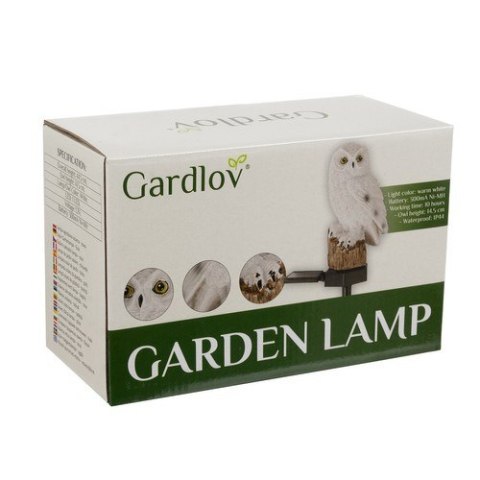 Lampa ogrodowa solarna - sowa Gardlov 23847 Lampa ogrodowa solarna - sowa Gardlov 23847