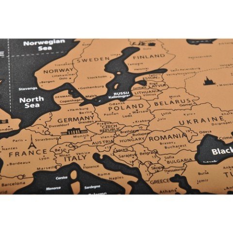 Mapa świata - zdrapka z flagami + akcesoria 23442 Mapa świata - zdrapka z flagami + akcesoria 23442