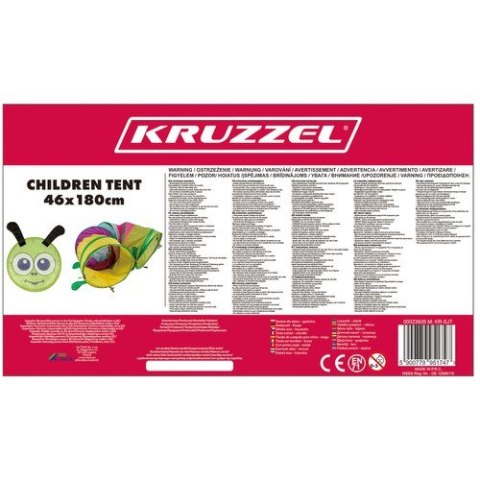 Namiot dla dzieci - gąsienica Kruzzel 23926 Namiot dla dzieci - gąsienica Kruzzel 23926