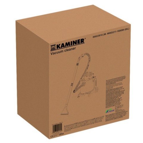 Odkurzacz piorący 20L Kaminer 23918 Odkurzacz piorący 20L Kaminer 23918