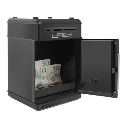 Skarbonka - sejf / bankomat elektroniczny 23545 Skarbonka - sejf / bankomat elektroniczny 23545