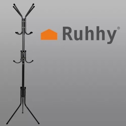 Wieszak stojący 170cm - czarny Ruhhy 23815 Wieszak stojący 170cm - czarny Ruhhy 23815
