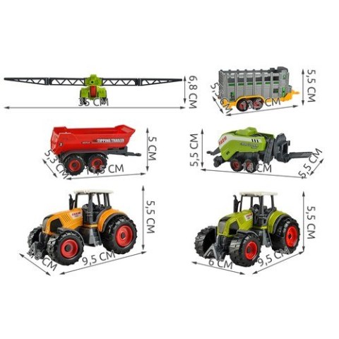Farma - zestaw maszyn 6szt. 23436 Farma - zestaw maszyn 6szt. 23436