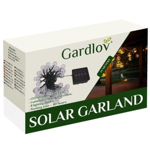 Girlanda solarna 12m IP65 Gardlov 24010 Girlanda solarna 12m IP65 Gardlov 24010