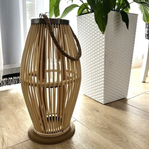 Lampion bambusowy rattanowy Gardlov 24282 Lampion bambusowy rattanowy Gardlov 24282
