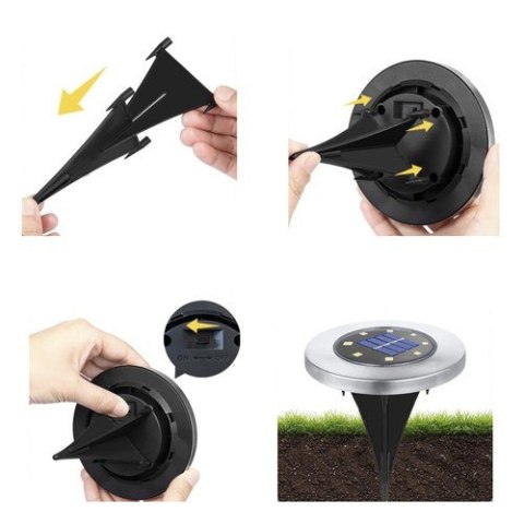 Lampki solarne ogrodowe - 12 szt. Gardlov 24001 Lampki solarne ogrodowe - 12 szt. Gardlov 24001