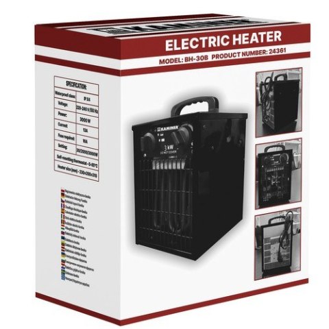 Nagrzewnica elektryczna- farelka Kaminer 24361 Nagrzewnica elektryczna- farelka Kaminer 24361