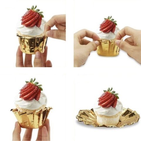 Papilotki na muffinki - zestaw 50 szt. Ruhhy 24376 Papilotki na muffinki - zestaw 50 szt. Ruhhy 24376