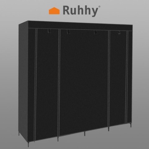 Szafa materiałowa składana 170x170cm Ruhhy 23740 Szafa materiałowa składana 170x170cm Ruhhy 23740