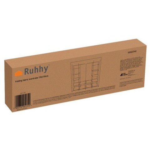 Szafa materiałowa składana 170x170cm Ruhhy 23740 Szafa materiałowa składana 170x170cm Ruhhy 23740