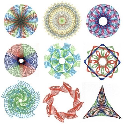 Zestaw do rysowania - spirograf Maaleo 24346 Zestaw do rysowania - spirograf Maaleo 24346