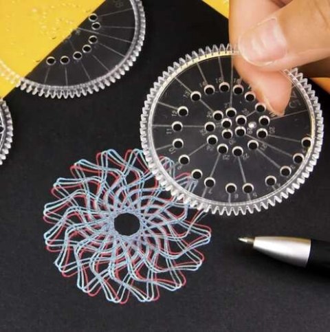 Zestaw do rysowania - spirograf Maaleo 24346 Zestaw do rysowania - spirograf Maaleo 24346