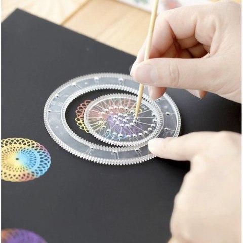 Zestaw do rysowania - spirograf Maaleo 24346 Zestaw do rysowania - spirograf Maaleo 24346
