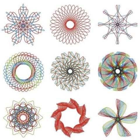 Zestaw do rysowania - spirograf Maaleo 24346 Zestaw do rysowania - spirograf Maaleo 24346